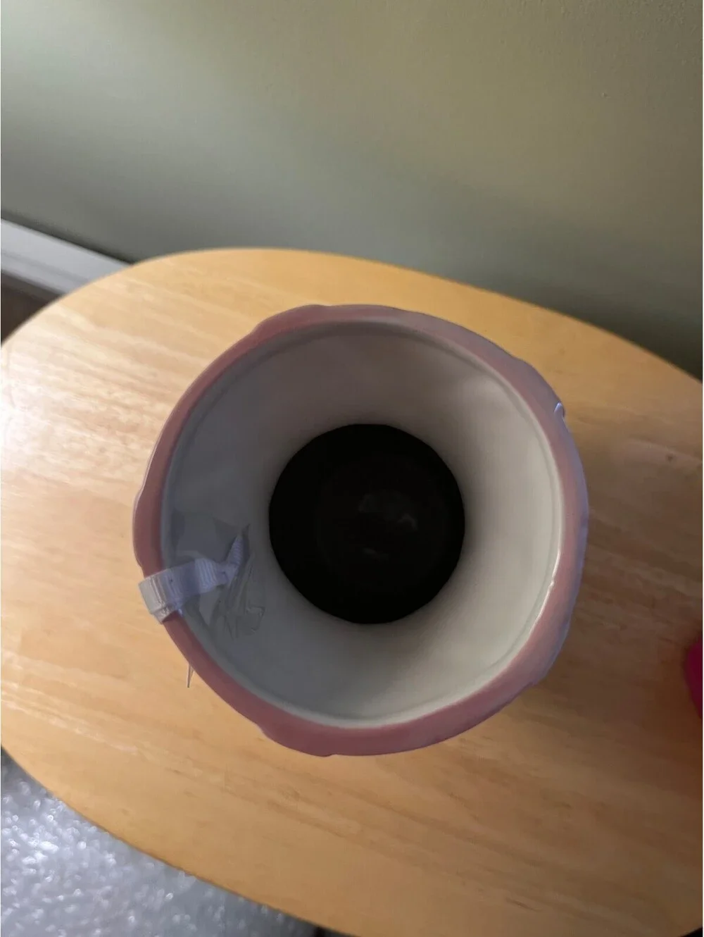 Hand Painted Floral Ceramic Vase